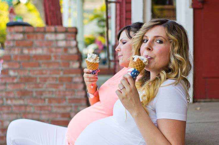 Можно ли беременным мороженое