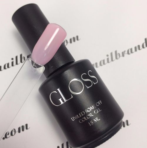 Маникюр Gloss розовый оттенок