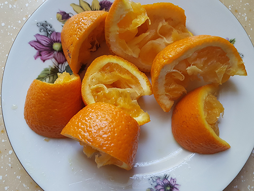 выжатый апельсин
