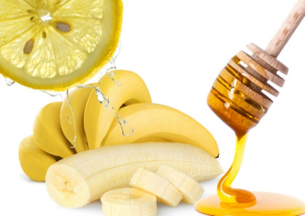Банан с мёдом и лимоном
