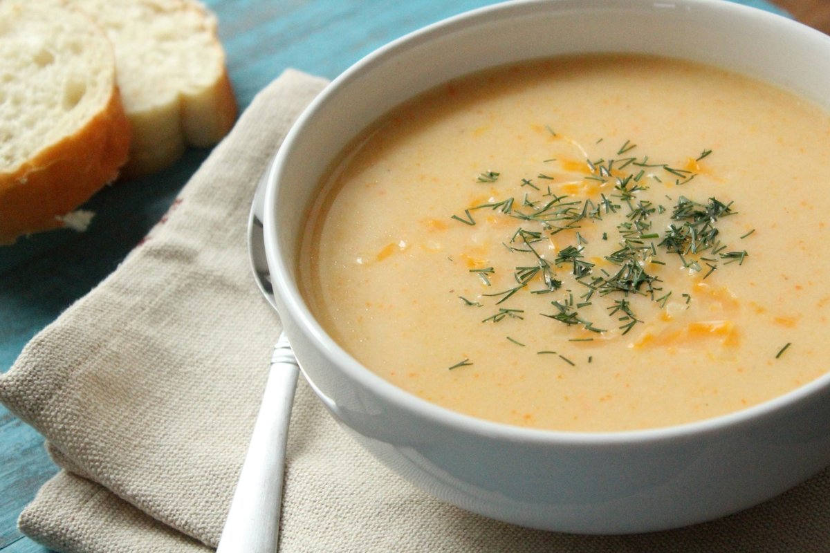Сырный суп Перчини