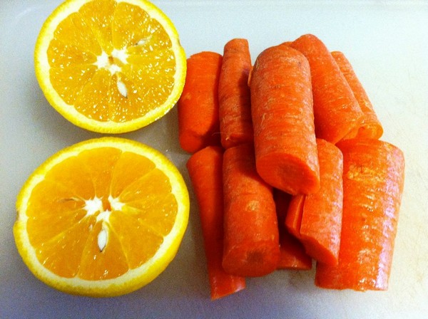 Апельсин и морковка