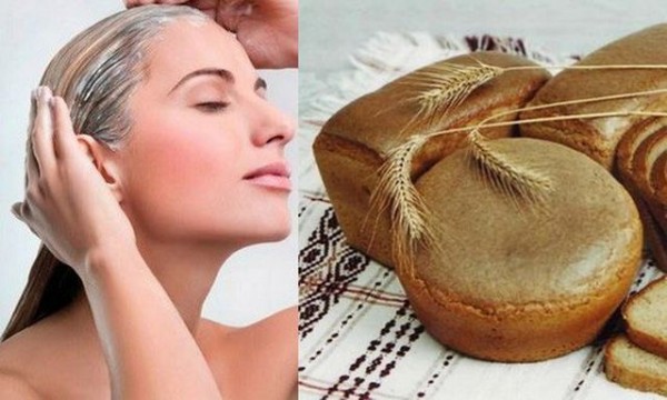 Как смыть с волос кокосовое масло с помощью хлеба