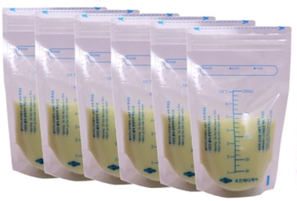 Одноразовые пакеты для хранения сцеженного грудного молока