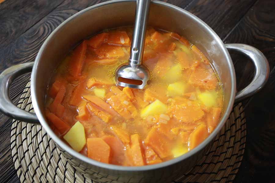 Простые рецепты приготовления супа-пюре из тыквы