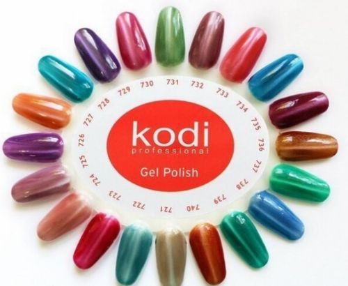 Обзор палитры цветов гель-лака Kodi